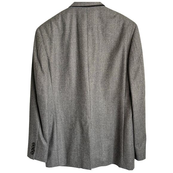 J.Crew Grosby Italian Wool Blazer 38R Charcoal Gray Men’s Jacket - Picture 3 of 10